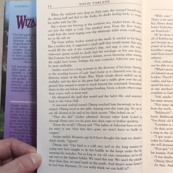 🌈2/$8 Wizardborn #3 in Runelords Series - Picture 12 of 12